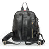 New Premium Women's Leather Backpack - Black