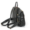 New Premium Women's Leather Backpack - Black