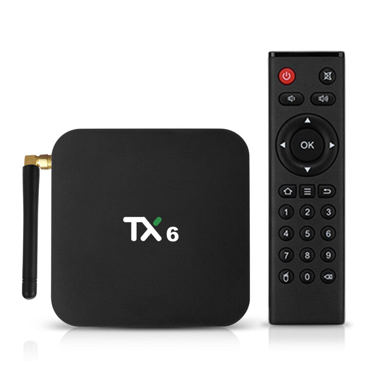 New TX6 All winner H6 Smart 4K Set Top Box - Black