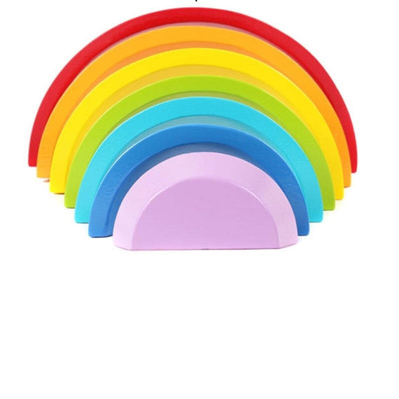 كتل قوس قزح خشبية جديدة - قوس قزح