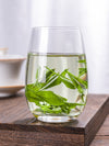 Longjing Tea 2021 صينية جديدة للعام الجديد Tea Ming Qianqian Super Gift Box 250g Luzhou بنكهة Hangzhou Bean Green Green Green Bulk Super Super Wood Barrel Barrel Box 250g