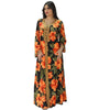 2024 Latest Netflix Style Popular Fashion Temperament Women's Clothing Kaftan