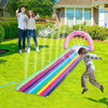 جديد قوس قزح المياه الشرائح رذاذ يونيكورن قوس في الهواء الطلق ألعاب مياه الحديقة للأطفال لوح ركوب الأمواج واحد