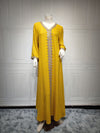 2024 Latest Netflix Style Popular Fashion Temperament Women's Clothing Kaftan