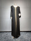 2024 Latest Netflix Style Popular Fashion Temperament Women's Clothing Kaftan
