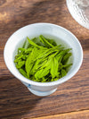 Longjing Tea 2021 صينية جديدة للعام الجديد Tea Ming Qianqian Super Gift Box 250g Luzhou بنكهة Hangzhou Bean Green Green Green Bulk Super Super Wood Barrel Barrel Box 250g