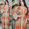 2024 Latest Netflix Style Popular Fashion Temperament Women's Clothing Kaftan