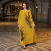 2024 Latest Netflix Style Popular Fashion Temperament Women's Clothing Kaftan