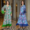 2024 Latest Netflix Style Popular Fashion Temperament Women's Clothing Kaftan