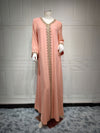 2024 Latest Netflix Style Popular Fashion Temperament Women's Clothing Kaftan