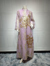 2024 Latest Netflix Style Popular Fashion Temperament Women's Clothing Kaftan