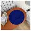 Spring thin candy-colored wild cotton yarn soft waxy knitted beret women's summer net red bi into the breathable painter hat Korean version beret women's all-match painter hat net red soft waxy beret