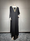 2024 Latest Netflix Style Popular Fashion Temperament Women's Clothing Kaftan