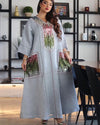 2024 Latest Netflix Style Popular Fashion Temperament Women's Clothing Kaftan