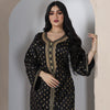 2024 Latest Netflix Style Popular Fashion Temperament Women's Clothing Kaftan