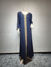 2024 Latest Netflix Style Popular Fashion Temperament Women's Clothing Kaftan