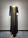 2024 Latest Netflix Style Popular Fashion Temperament Women's Clothing Kaftan
