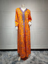 2024 Latest Netflix Style Popular Fashion Temperament Women's Clothing Kaftan