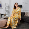 2024 Latest Netflix Style Popular Fashion Temperament Women's Clothing Kaftan