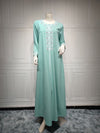2024 Latest Netflix Style Popular Fashion Temperament Women's Clothing Kaftan
