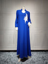 2024 Latest Netflix Style Popular Fashion Temperament Women's Clothing Kaftan