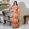 2024 Latest Netflix Style Popular Fashion Temperament Women's Clothing Kaftan