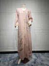 2024 Latest Netflix Style Popular Fashion Temperament Women's Clothing Kaftan