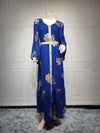 2024 Latest Netflix Style Popular Fashion Temperament Women's Clothing Kaftan