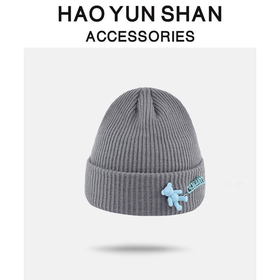 قبعة بيسبول كلاسيكية رمادية ناعمة تناسب جميع الأعمار قبعة بيسبول للرجال للخريف والشتاء قبعة صوف محبوكة دافئة قبعة بيريه للسيدات أزواج رمادية كلاسيكية متوافقة مع مجموعة متنوعة من القبعات للاختيار من بينها