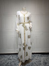 2024 Latest Netflix Style Popular Fashion Temperament Women's Clothing Kaftan