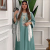 2024 Latest Netflix Style Popular Fashion Temperament Women's Clothing Kaftan