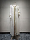 2024 Latest Netflix Style Popular Fashion Temperament Women's Clothing Kaftan
