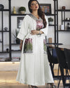 2024 Latest Netflix Style Popular Fashion Temperament Women's Clothing Kaftan