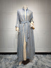 2024 Latest Netflix Style Popular Fashion Temperament Women's Clothing Kaftan