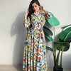 2024 Latest Netflix Style Popular Fashion Temperament Women's Clothing Kaftan