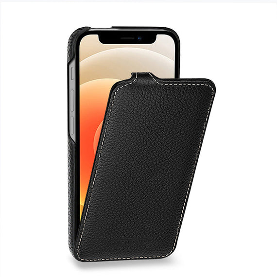 حافظة هاتف محمول من الجلد الطبيعي H1120 لهاتف iPhone 12/13 Pro Max