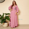 2024 Latest Netflix Style Popular Fashion Temperament Women's Clothing Kaftan