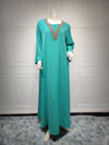2024 Latest Netflix Style Popular Fashion Temperament Women's Clothing Kaftan