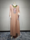 2024 Latest Netflix Style Popular Fashion Temperament Women's Clothing Kaftan