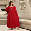 2024 Latest Netflix Style Popular Fashion Temperament Women's Clothing Kaftan