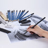 32pcs/Set Professional Drawing Sketch Pencil Kit Including Sketch Pencils Graphite & Charcoal Pencils Sticks Erasers Sharpeners with Carrying Bag for Art Supplies Students