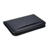 Multifunctional Professional Business Zippered Padfolio Folder Document Case Organizer A4 PU Leather