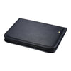 Multifunctional Professional Business Zippered Padfolio Folder Document Case Organizer A4 PU Leather