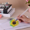 3pcs Watercolor Brush Pen Kit Set Water Storage Nylon Hair Point Tips for Solid Color Powder Painting Drawing Calligraphy Artist