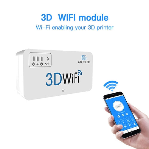 GEEETECH 3D WiFi Module 3D Printer Parts APP Control متوافق مع مجموعة متنوعة من الطابعات ثلاثية الأبعاد 