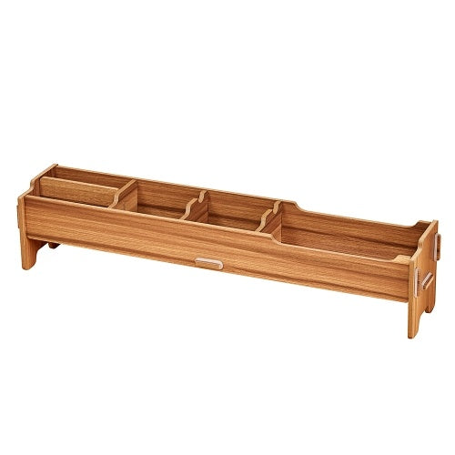 سطح المكتب متعدد الوظائف للمراقبة الناهض مع STORAGE SLOLTS للقرطاسية لوحة المفاتيح لمستلزمات المنزل