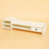 Self-assembly Monitor Riser Stand Desk Organizer Storage Tray Large Size for Office School Supplies