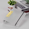 A7 6-Ring Binder PP Cover Translucent Loose-Leaf Binder Folder Protector