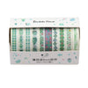 Washi Japanese Paper Tapes Scrapbooking Tape Rolls Lovely Design 10pcs/set
