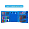 H&B 208pcs Art Drawing Set Children's Painting Tools Watercolor Pens/Crayons/Oil Pastels/Colored Pencils and More Students Stationery Supplies Kids Gifts